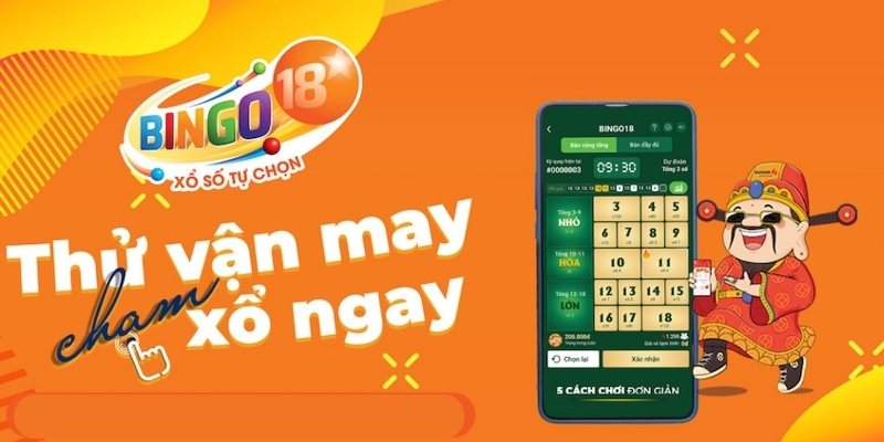 Saba Lottery cùng game Bingo 18 bùng nổ